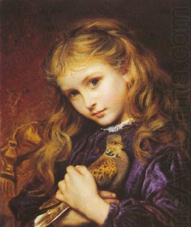 Sophie anderson The Turtle Dove china oil painting image